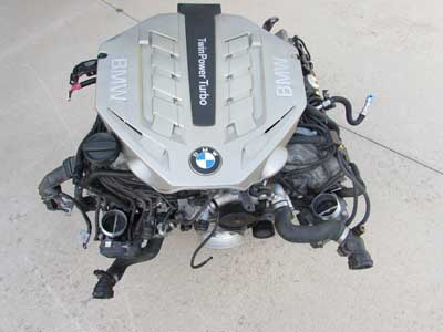 BMW 4.4L V8 Twin Turbo Engine N63B44A 11002212338 F10 550iX F12 650iX F01 750iX xDrive only